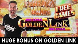 HUGE Bonus on GOLDEN LINK ⋆ Slots ⋆ Double Progressive Jackpot at Hard Rock Oklahoma