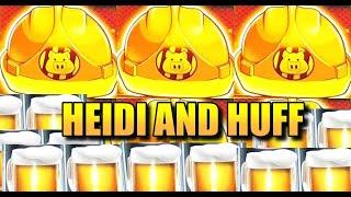 Heidi and Huff n Puff Slot Wins!