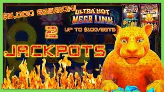 HIGH LIMIT Ultra Hot Mega Link India & Amazon (2) HANDPAY JACKPOTS ⋆ Slots ⋆$60 Bonus Slot Machine