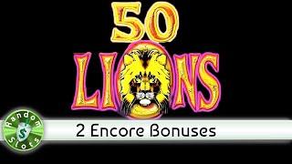 50 Lions slot machine, 2 Encore Sessions