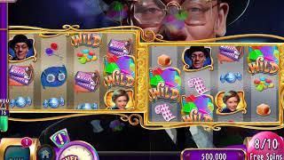 WILLY WONKA: SLUGWORTH Video Slot Casino Game with a"BIG WIN"  FREE SPIN BONUS