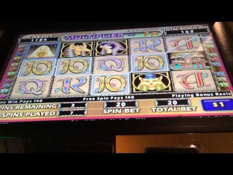Cleopatra 2 bonus win w/live play high limit slots