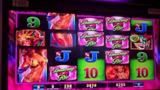 Dancing in Rio Slot Machine Bonus - MAX BET - Free Spins Win
