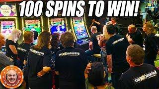 $3,000 DRAGON LINK •100 SPIN$ TO WIN!