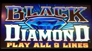 Black Diamond •$9/SPIN Live Play • Slot Machine at San Manuel, SoCal
