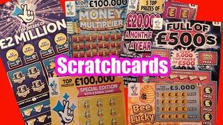£5.Big Daddy £2 Million Scratchcard..Money Multiplier.B-Lucky.W/Wonderlines.£20,000 Mth
