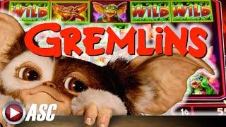 *NEW* GREMLINS | WMS - MYSTERY FEATURES! Slot Machine Bonus