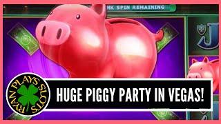 • Piggy Bankin’ Slot Huge Wins, Late Night Piggy Party in Vegas! •