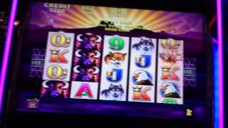 80+ spin bonus buffalo $4 max bet BIG WIN Parx casino pokie