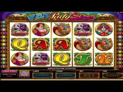 Free Fat Lady Sings slot machine by Microgaming gameplay ★ SlotsUp