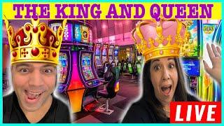 • LIVE SLOTS • ROYALTY IN DA HOUSE WITH KING JASON SLOTS!