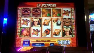 WMS Gaming - Kilauea Slot Bonus BIG WIN