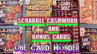 SCRABBLE CASHWORD......One Card Wonder with Bonus Scratchcards.... mmmmmmMMM..says ★ Slots ★