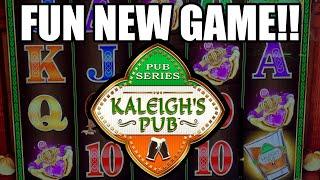 Awesome BONUSES on NEW Kaleigh's Pub Slot Machine!