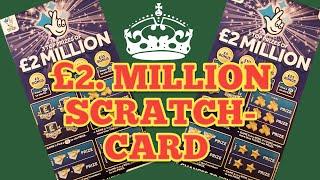 ..£2 Milion..BIG DADDY £5 SCRATCHCARDS....Two Card Wonder Game....mmmmmmMMM..says •