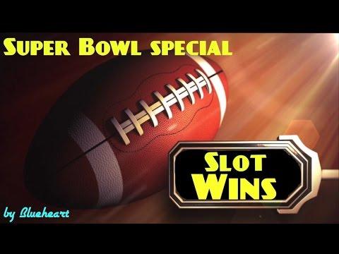 SUPER BOWL SPECIAL : Slot Machine BIG WINS and BONUSES!