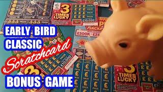 Scratchcards..LUCKY NUMBERS..10X Cash..£250,000 Blue..Pots of Gold..Triple Jackpot..
