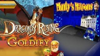Goldify - Monty's Millions - Dragon's Rising Bookies Slot Gameplay