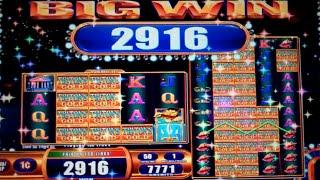 Triton's Gold Slot Machine Bonus + Nice Line Hit - 28 Free Spins with All Pays 2x - Nice Win