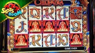 Cleopatra LIVE BONUSES !!! 5 Scatters !!! IGT• Video Slot in San Manuel Casino