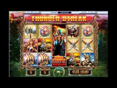 Viking's Of Fortune - Thunder Streak Feature!