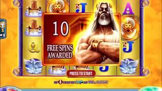 KRONOS FATHER OF ZEUS Video Slot Casino Game with a FREE SPIN BONUS