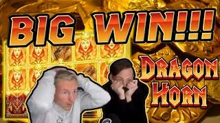 Dragon Horn BIG WIN €5 bet!! Online Casino Games from CasinoDaddy