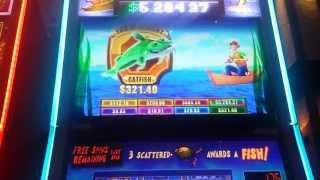 SURPRISE BIG WIN! - Reel 'Em In 2 - MAX BET Slot Machine Bonus Win