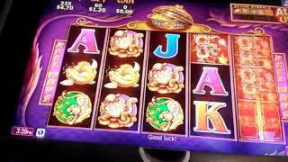 5 Dragons Live Play Crown Casino pokie slot wins