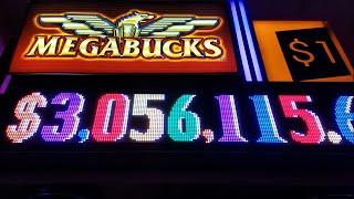 Trying To Hit MegaBucks Slot Machine•• •!!! Live Play