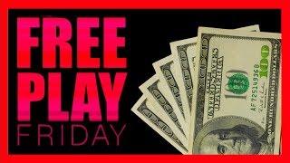FREE PLAY FRIDAY! BIG WINS! Konami Slot Machine Bonuses With SDGuy