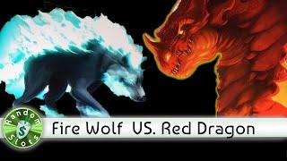 Fire Wolf and Gold Dragon Red Dragon slot machines, Encore of Nice Bonuses