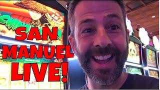LIVE FROM SAN MANUEL!!  FREE PLAY, CASH ME OUT & MAX 100! (Repost)