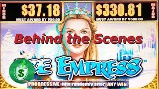 95% Ice Empress slot machine, Behind the Scenes