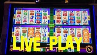 Wonder 4 Pelican Pete Live play at $10.00/Spin Slot Machine