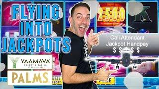 ⋆ Slots ⋆️ Flying into JACKPOTS between PALMS & YAAMAVA' Casinos!