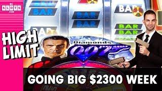 • Going BIG High Limit • $2300 @ Mohegan Sun CT • BCSlots (S. 12 • Ep. 1)