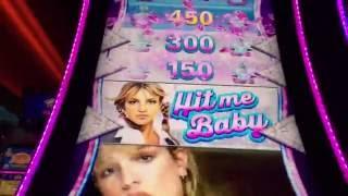 Britney Spears Slot Machine ~ BABY ONE MORE TIME BONUS!!!! MOTORCITY CASINO!! • DJ BIZICK'S SLOT CHA
