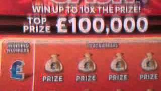 Scratchcard  ..all Winners Scratchcards Game...with Moaning Pig