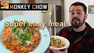 One Pot (Turkey) Penne Pasta! Quick and Easy! Monkey Chow EP. 1