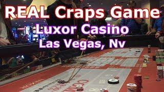 LIVE Craps Game #6 - Luxor Casino, Las Vegas, NV - Inside the Casino