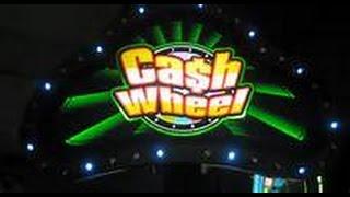 Cash Wheel Slot Machine Bonus- 5 Dollar Denomination