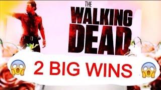 The WALKING DEAD slot machine 2 BIG WINS