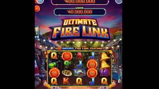 ULTIMATE FIRE LINK Video Slot Casino Game with an "EPIC WIN" FREE LINK BONUS