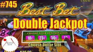 Amazing Jackpot Part 1(1/2) High Limit Slot LIGHTNING CASH  Best Bet Slot Double Handpay  赤富士スロット