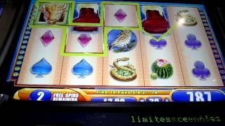 Buffalo Spirit 5c slot machine bonus round (26x)