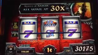 Huge win on lord of the rings slot