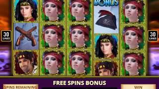 GOLDEN CHEST Video Slot Casino Game with a FREEBOOTER FREE SPIN  BONUS