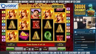 BIG WIN!!!! Garden of Riches Big win - Casino - Bonus Round (Online Casino)