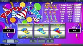 Free Party Line Slot by Playtech Video Preview | HEX
